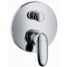 Hansgrohe METRIS E Páková vanová baterie pod omítku s bezpeč. kombinací, chrom 31476000