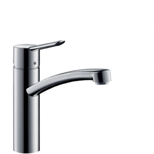 Hansgrohe FOCUS S Páková kuchyňská armatura DN15 s přívody G 3/8, chrom 31786000