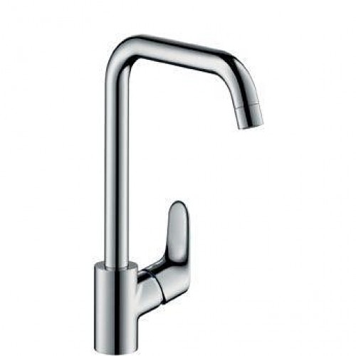 Hansgrohe Focus E2 - Páková dřezová baterie, vzhled nerezu 31820800