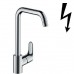 Hansgrohe Focus E2 - Páková dřezová baterie, vzhled nerezu 31822800