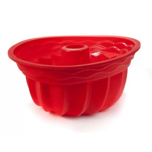 BANQUET Silikonová bábovka 24cm, RED Culinaria 31R12604122