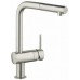 GROHE Minta páková dřezová baterie, DN 15, Supersteel 32168DC0