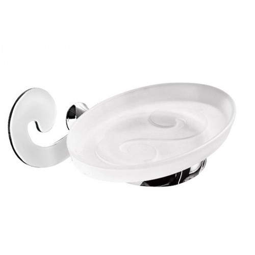 SAPHO SISSI mýdlenka, chrom/sklo satin 331113 SAPHO SISSI mýdlenka, chrom/sklo satin 331113