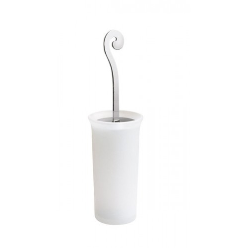 SAPHO SISSI 333313 WC štětka na postavení, chrom/sklo satin SAPHO SISSI 333313 WC štětka na postavení, chrom/sklo satin