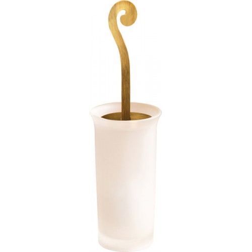 SAPHO SISSI 333344 WC štětka na postavení, bronz/sklo satin
