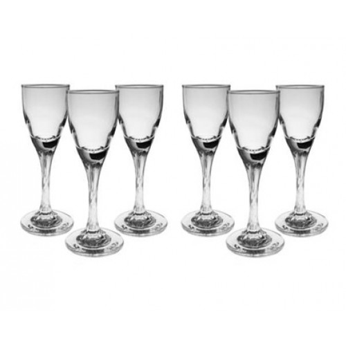 VETRO-PLUS Twist sklenice na likér, 55ml, 6ks, 3344612