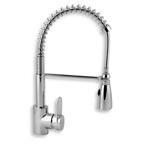 NOVASERVIS NOBLESS Eliptic stojánková dřezová baterie se sprškou chrom 33481,0