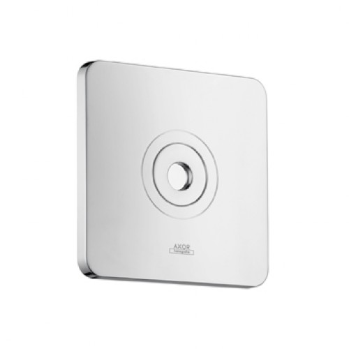 Hansgrohe AXOR CITTERIO M Destička na stěnu pro horní sprchu, chrom 34612000