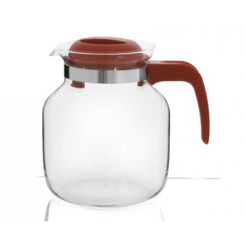 BANQUET Skleněná konvice 1,5 Carla plastové víčko 350024 BANQUET Skleněná konvice 1,5 Carla plastové víčko 350024