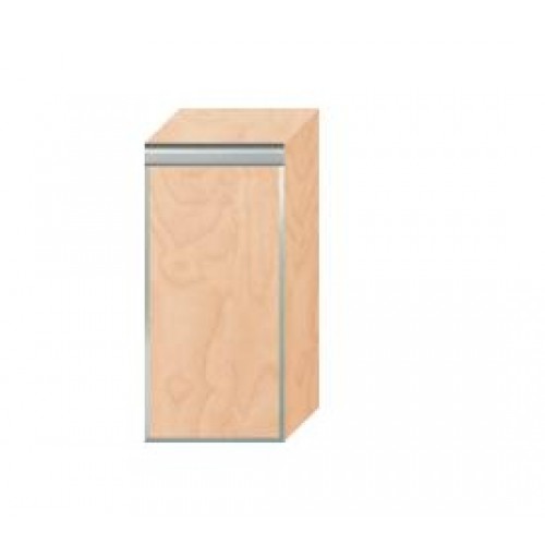 INTEDOOR FLORIDA nízká koupelnová skříňka pravá, horní úchytka s rámem FSN35L04D