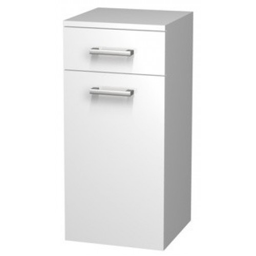 INTEDOOR nízká koupelnová skříňka 35 cm závěsná wenge NY SN 35 1Z K 55