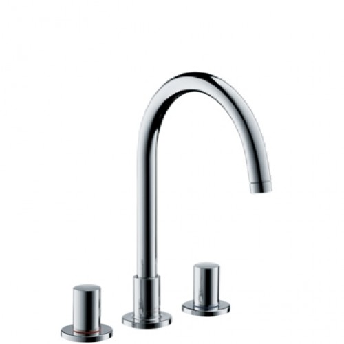 Hansgrohe AXOR UNO2 Tříotvorová umyvadlová armatura DN15, chrom 38053000