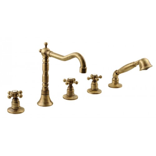 SAPHO NA OKRAJ VANY 3886 Pětiprvková baterie s přepínačem