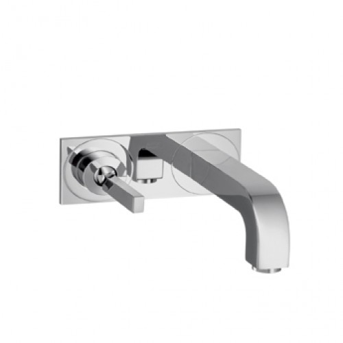 Hansgrohe AXOR CITTERIO Pák. umyv. baterie pod omítku s krát. výtokem, chrom 39112000