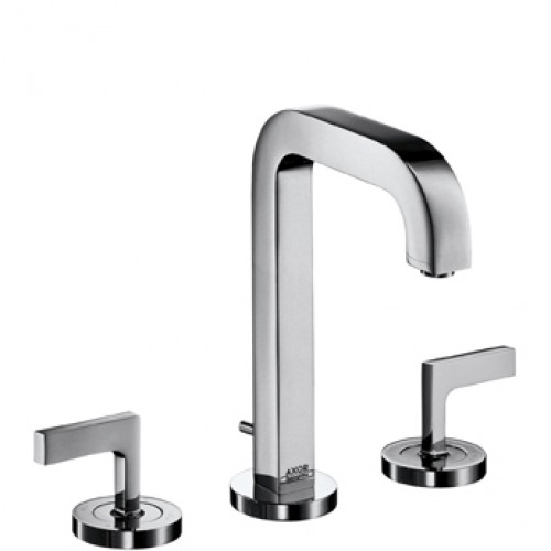 Hansgrohe AXOR CITTERIO Tříot. umyv. arm. s ovl. páčkami a krát. výtokem, chrom 39135000