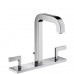 Hansgrohe AXOR CITTERIO Tříot. umyv. arm. s ovl. páčkami a krát. výtokem, chrom 39136000