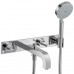 Hansgrohe AXOR CITTERIO Tříotv. vanová arm. s ovl. páčkami a deskou DN15, chrom 39442000
