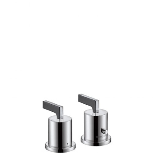Hansgrohe AXOR CITTERIO Dvouotv. termostat na okraj vany s ovl. páčkami, chrom 39482000