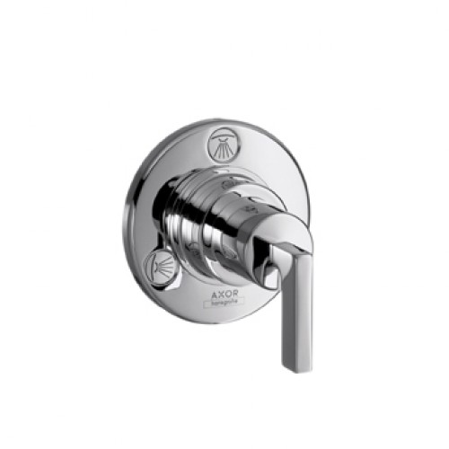 Hansgrohe AXOR CITTERIO Trio/Quattro Uzav. a přep. ventil DN20, páčka, chrom 39920000 Hansgrohe AXOR CITTERIO Trio/Quattro Uzav. a přep. ventil DN20, páčka, chrom 39920000