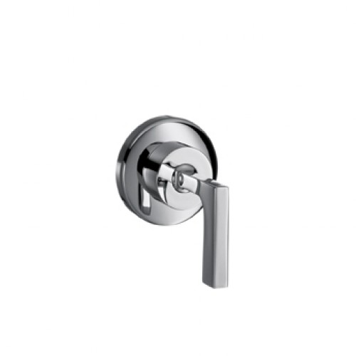 Hansgrohe AXOR CITTERIO Uzavírací ventil pod omítku, páčka DN15/DN20, chrom 39960000 Hansgrohe AXOR CITTERIO Uzavírací ventil pod omítku, páčka DN15/DN20, chrom 39960000