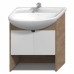Jika LYRA PLUS skříňka pod umyvadlo 65cm bílá/ořech 4.5283.1.038.547.1