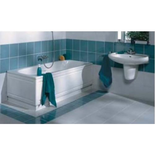 Kaldewei 1400 BAKO podélný panel bez krycí lišty, 1400x420x40 mm, bílý 685500070001