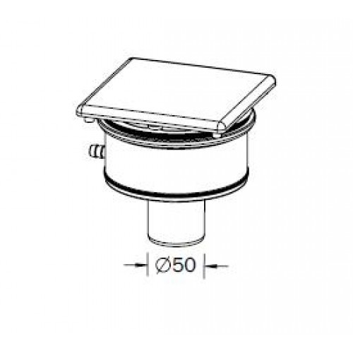 Kaldewei KA 120 (4094) odtoková souprava pro ESR II a CONOFLAT 687770770001