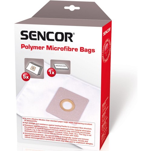SENCOR SVC 770 SÁČEK MICRO 5ks 40025994 SENCOR SVC 770 SÁČEK MICRO 5ks 40025994