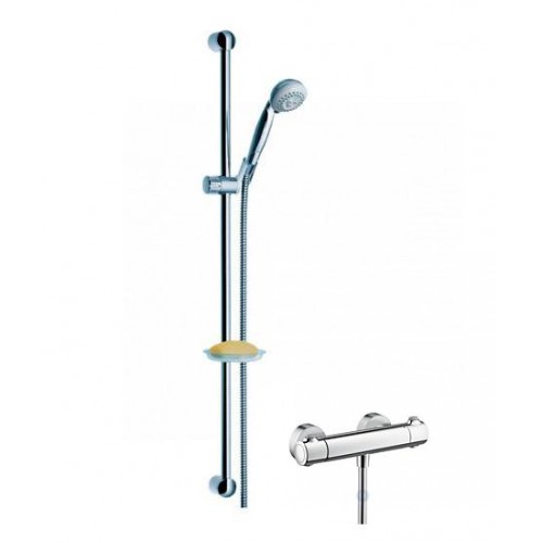 Hansgrohe CROMA Ecostat Kombinace do sprchy, chrom 27063000