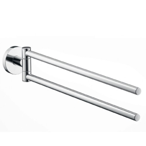 Hansgrohe LOGIS E/S Držák na ručník dvouramenný, chrom 40512000
