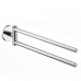 Hansgrohe LOGIS E/S Držák na ručník dvouramenný, chrom 40512000