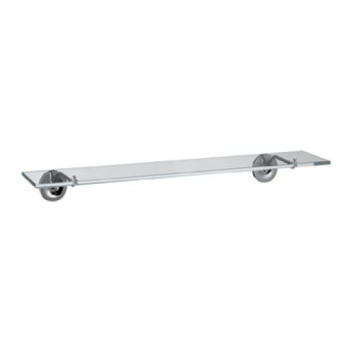 Hansgrohe AXOR STARCK Skleněná polička, chrom 40860000 Hansgrohe AXOR STARCK Skleněná polička, chrom 40860000