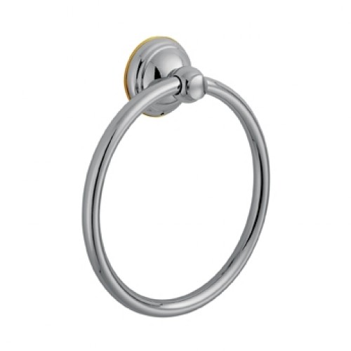 Hansgrohe AXOR CARLTON Kruh na ručník, chrom/zlato 41421090