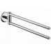 Hansgrohe LOGIS Classic Držák na ručník dvouramenný, chrom 41612000