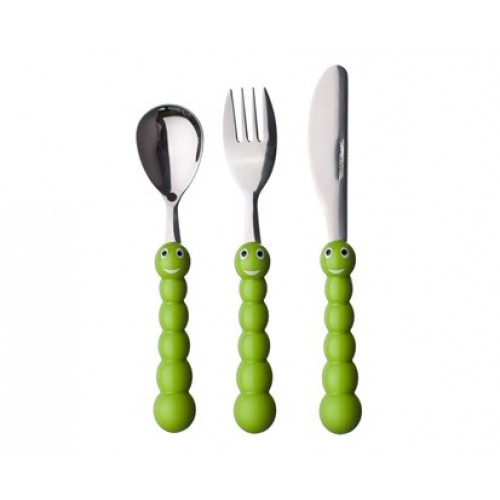 BANQUET 3-dílná sada dětských příborů Caterpillar s plastovou rukojetí 41WF1613PCS BANQUET 3-dílná sada dětských příborů Caterpillar s plastovou rukojetí 41WF1613PCS