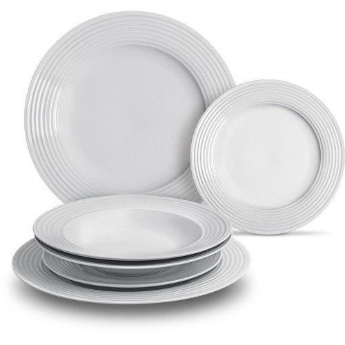 LAMART LT9021Talíře kulaté 6 ks WAVE 42003015