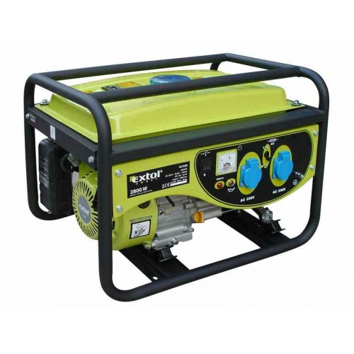 EXTOL CRAFT elektrocentrála benzínová 6,5HP / 2,8KW 421028