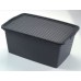HEIDRUN RATTAN box s víkem, 26 x 59 x 39 cm, 40l, 4512