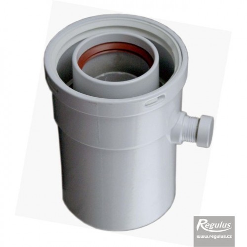 REGULUS A2001244 Vsuvka pro odvod kondenzátu 60/100 svislá 4663
