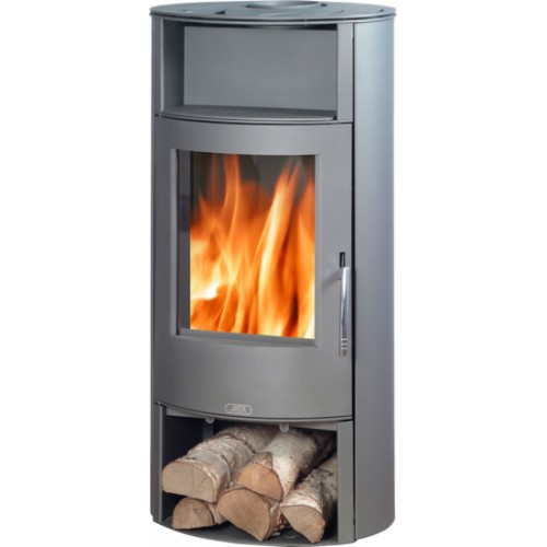 ABX Island 4572-5 krbová kamna na dřevo, černý plech + pískovec kulatý, vč. horní desky ABX Island 4572-5 krbová kamna na dřevo, černý plech + pískovec kulatý, vč. horní desky