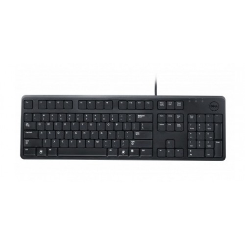 Dell Quietkey klasická klávesnice s USB, černá, Francouzská 46900006