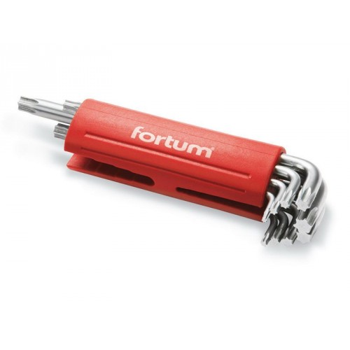 FORTUM L-klíč, sada 9ks, TORX 4710300 FORTUM L-klíč, sada 9ks, TORX 4710300