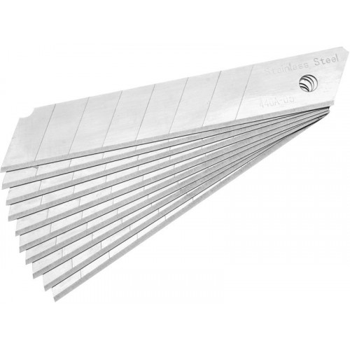 FORTUM břity ulamovací do nože nerez, 18mm, 10ks 4780001 FORTUM břity ulamovací do nože nerez, 18mm, 10ks 4780001
