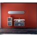 LAUFEN LIVING STYLE Skříňka střední, 380 x 760 mm, dubová dýha, dvířka sklo, Levá