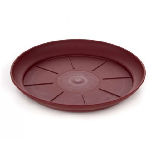 VETRO-PLUS Podmiska plastová 26 cm Patio Elite Burgund 47PATEL26MBUR