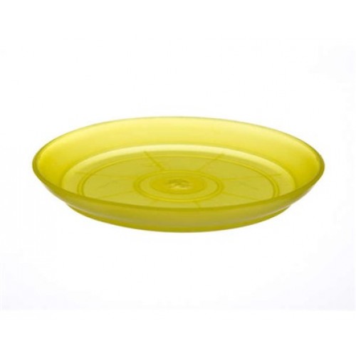 VETRO-PLUS Podmiska plastová 15 cm Patio Soft žlutá 47PATSF15MY
