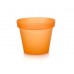 VETRO-PLUS Plastový květník 11 cm Patio Soft oranž 47PATSF19OR
