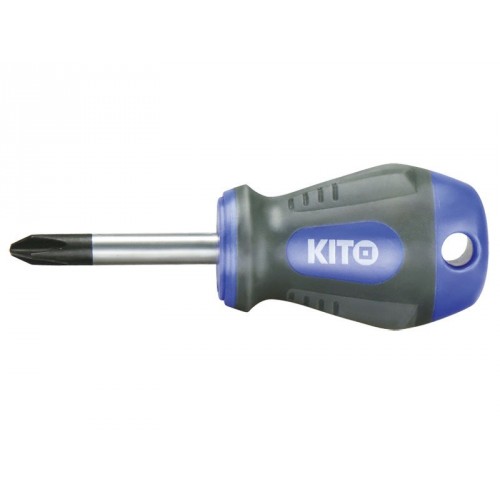 KITO šroubovák křížový, PH 2x38, S2, magnet 4800213 KITO šroubovák křížový, PH 2x38, S2, magnet 4800213