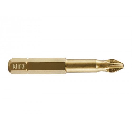 KITO SHARK hrot, PH 3x50mm, S2/TiN 4821103 KITO SHARK hrot, PH 3x50mm, S2/TiN 4821103