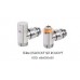 ISAN termostatický set rohový - chrom 484000430